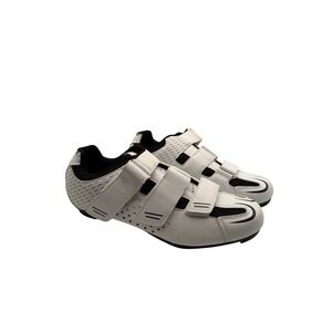 Ultiant Mens Womens Road Cycling Shoes White EU 41 Look Delta Cleats Included